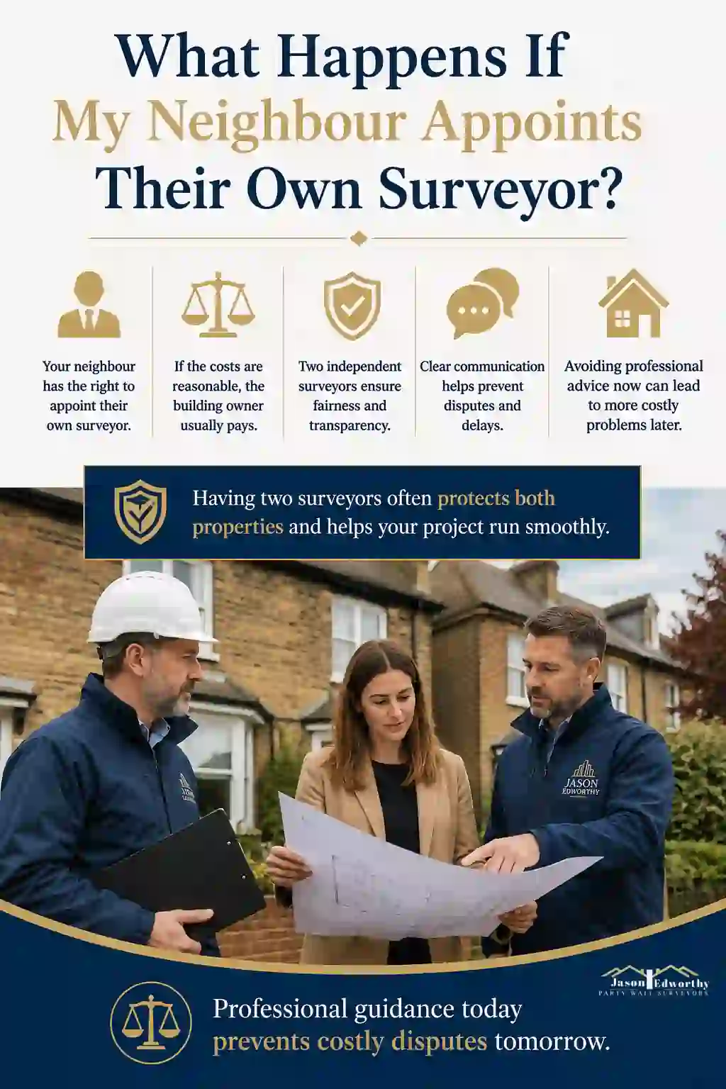 What Happens If My Neighbour Appoints Their Own Surveyor Sandhurst?