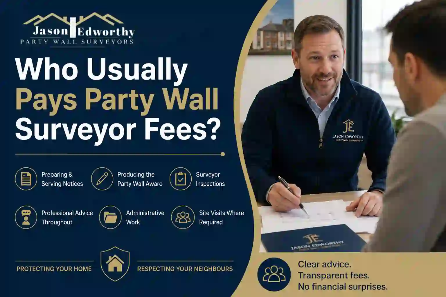 Who Usually Pays Party Wall Surveyor Fees Sandhurst?